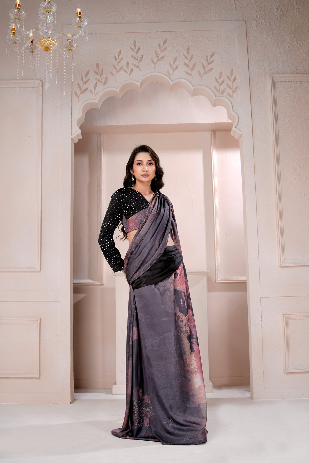 Elysia skirt saree set
