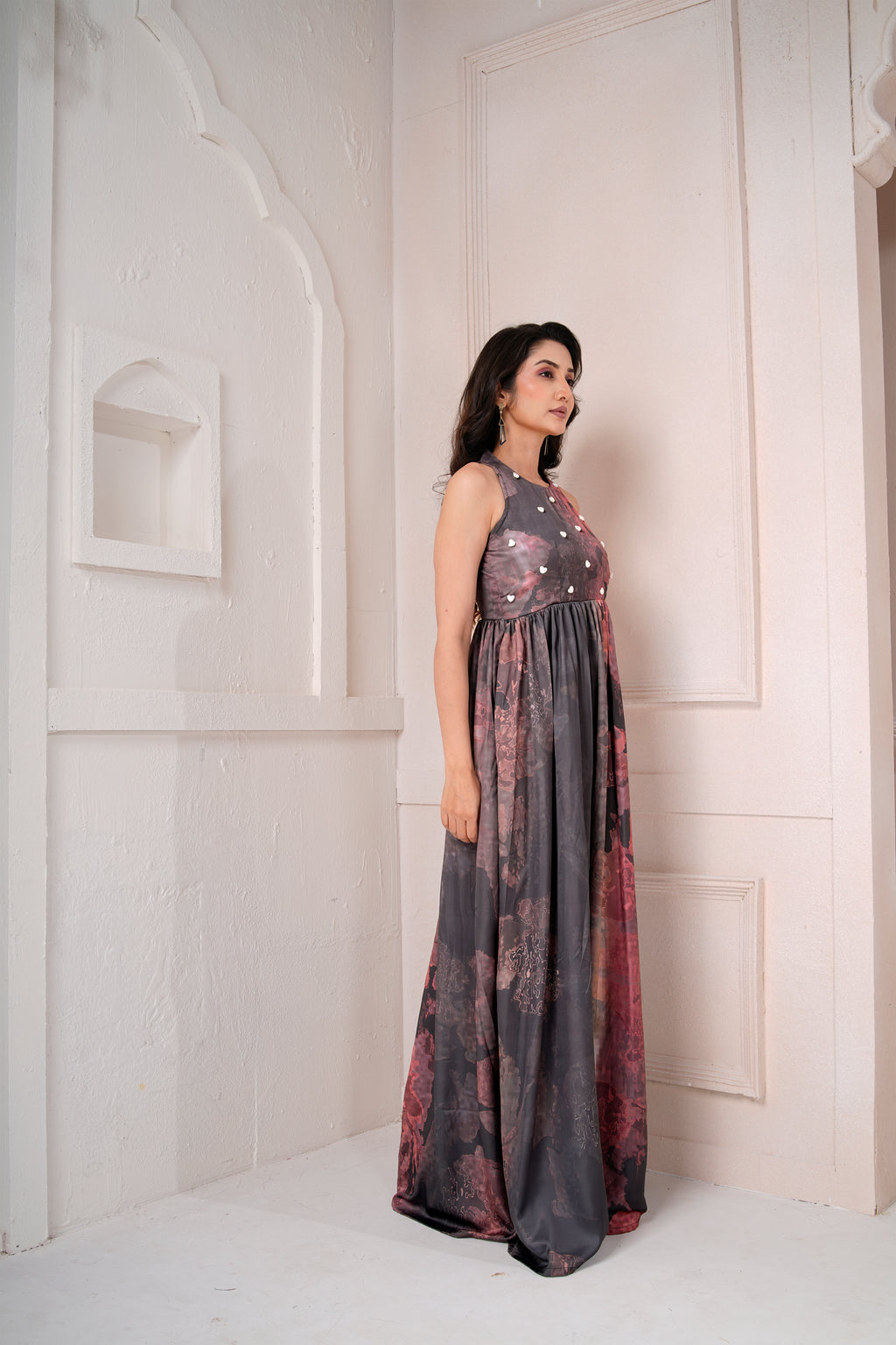 Elysia gathered dress