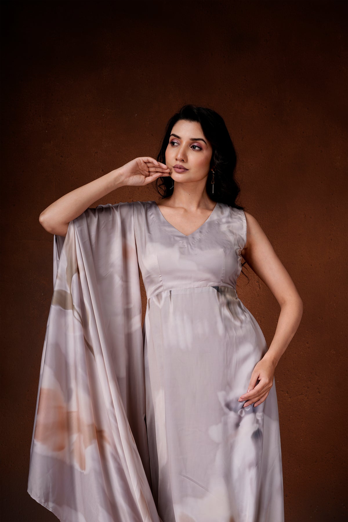 Bokh kaftan dress