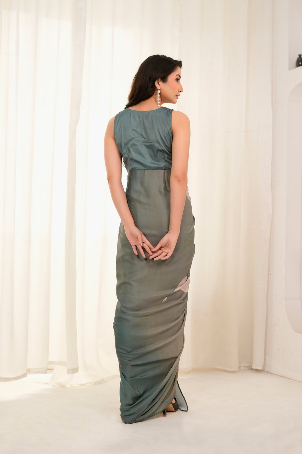Elysian drape dress