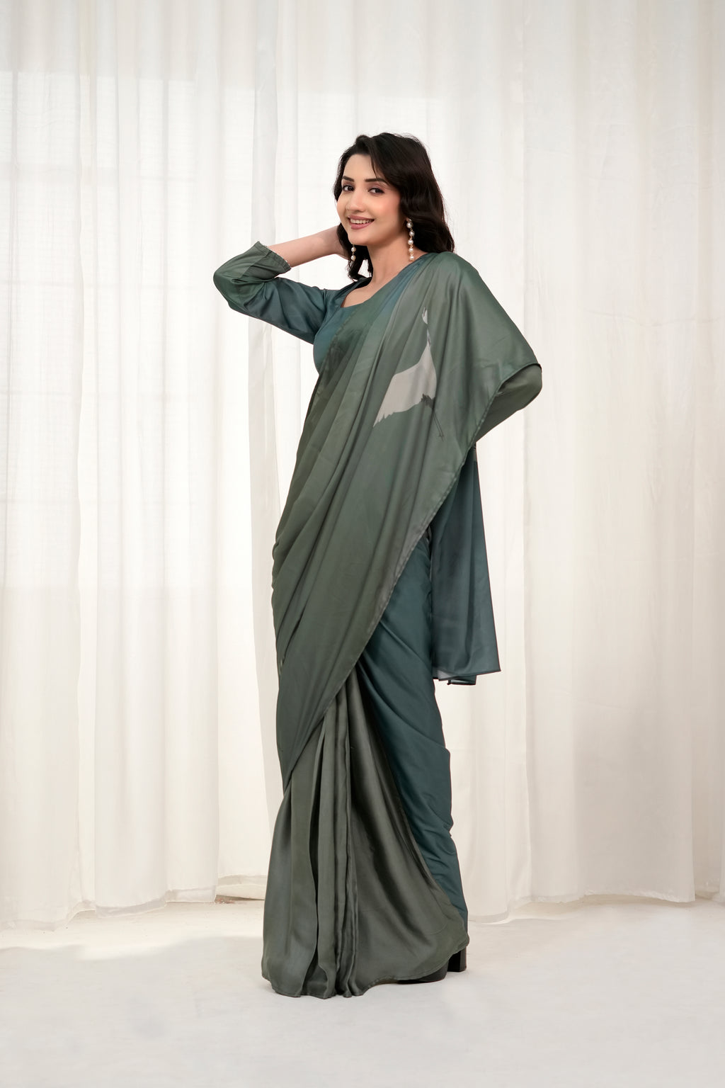 Elysian pre-draped saree